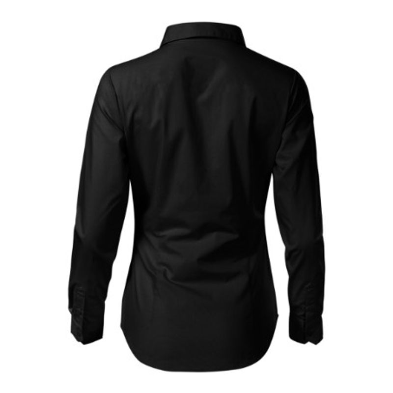 Fashion, accesorii si bijuterii - Femei - Imbracaminte femei - Camasi si bluze femei - Camasa pentru dama, Style LS 229, Malfini S Negru - Infinity.ro