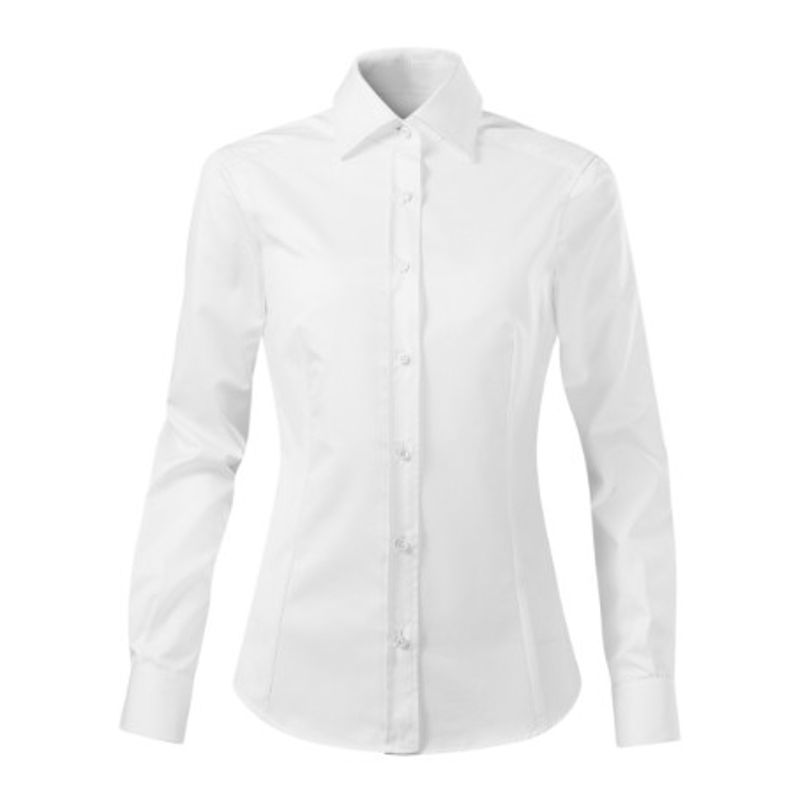 Fashion, accesorii si bijuterii - Femei - Imbracaminte femei - Camasi si bluze femei - Camasa pentru dama, Journey 265, Malfini M Alb - Infinity.ro