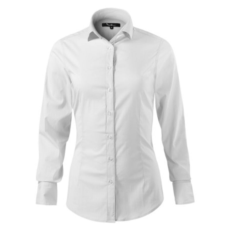 Fashion, accesorii si bijuterii - Femei - Imbracaminte femei - Camasi si bluze femei - Camasa pentru dama, Dynamic 263, Malfini M Alb - Infinity.ro