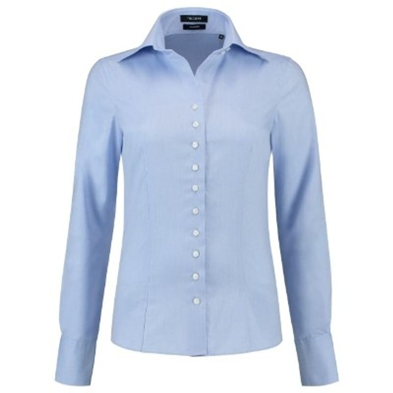 Fashion, accesorii si bijuterii - Femei - Imbracaminte femei - Camasi si bluze femei - Camasa pentru dama, Fitted Blouse T22, Malfini Bleumarin  42 - Infinity.ro