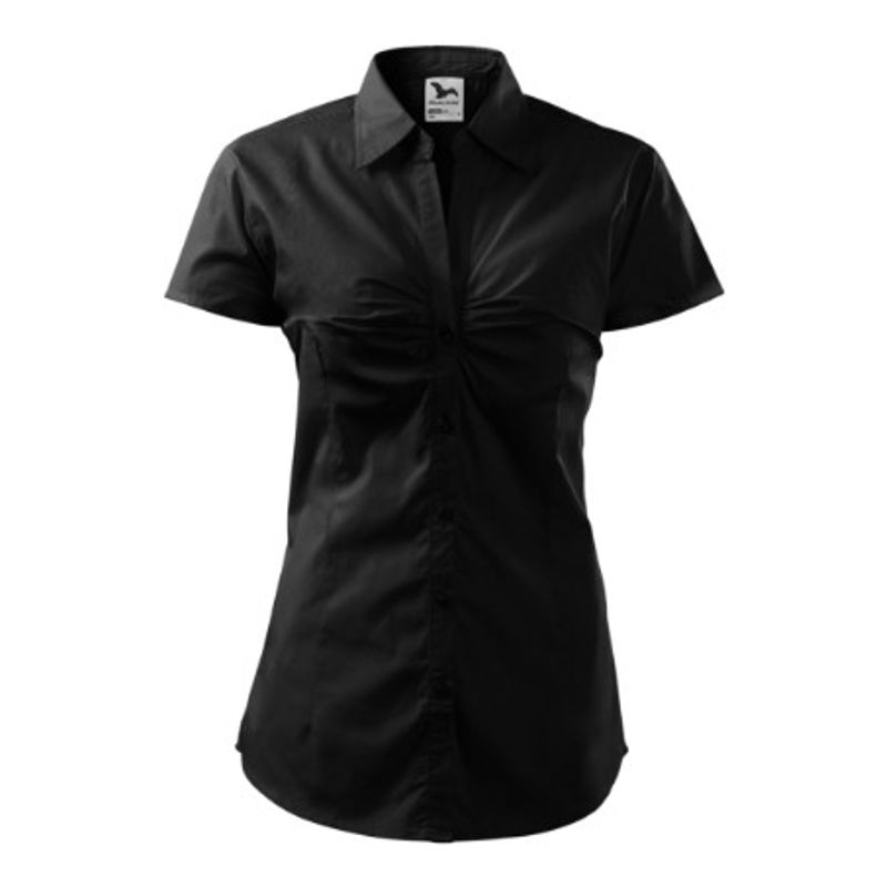 Fashion, accesorii si bijuterii - Femei - Imbracaminte femei - Camasi si bluze femei - Camasa pentru dama, Chic 214, Malfini Negru L - Infinity.ro