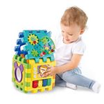 Jucarii, Copii si Bebe - Jucarii si jocuri - Jucarii bebelusi - Jucarii interactive bebelusi - Cub cu activitati Goodway Play & Learn pentru copii - Infinity.ro