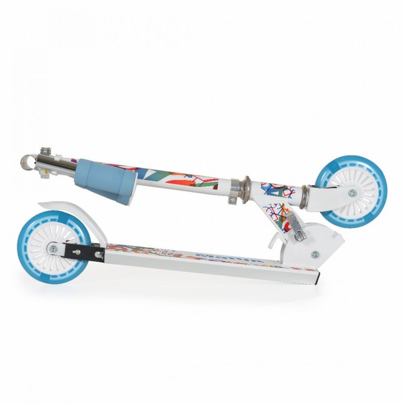 Sport si Outdoor - Role, trotinete si skateboard - Trotinete copii - Trotineta pliabila cu inaltime reglabila Moni Magic Blue - Infinity.ro