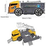 Jucarii, Copii si Bebe - Jucarii si jocuri - Vehicule si jucarii cu telecomanda - Masinute - Set de joaca masina de constructii si accesorii incluse - Infinity.ro