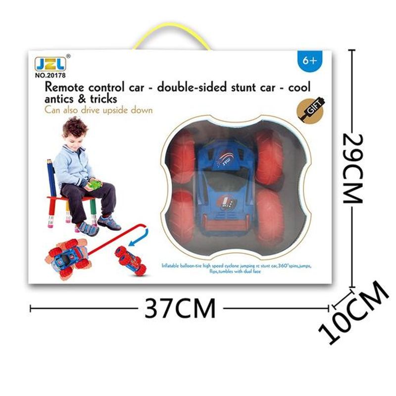 Jucarii, Copii si Bebe - Jucarii si jocuri - Vehicule si jucarii cu telecomanda - Masinute - Masinuta Cu Telecomanda RC, Rotatie 360 Grade si doua fete - Infinity.ro