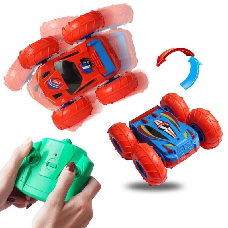 Jucarii, Copii si Bebe - Jucarii si jocuri - Vehicule si jucarii cu telecomanda - Masinute - Masinuta Cu Telecomanda RC, Rotatie 360 Grade si doua fete - Infinity.ro