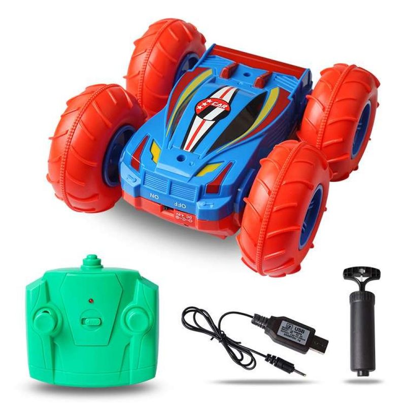 Jucarii, Copii si Bebe - Jucarii si jocuri - Vehicule si jucarii cu telecomanda - Masinute - Masinuta Cu Telecomanda RC, Rotatie 360 Grade si doua fete - Infinity.ro