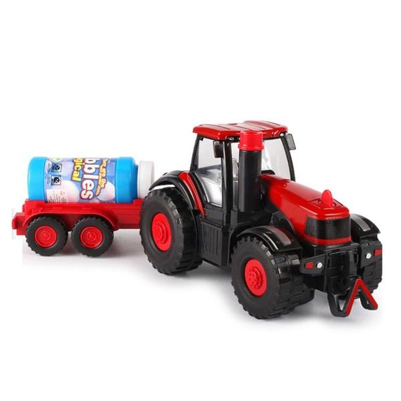 Jucarii, Copii si Bebe - Jucarii si jocuri - Jucarii & jocuri educative - Jucarii interactive - Jucarie de Facut Baloane de Sapun pentru Copii Tractoras cu remorca - Infinity.ro