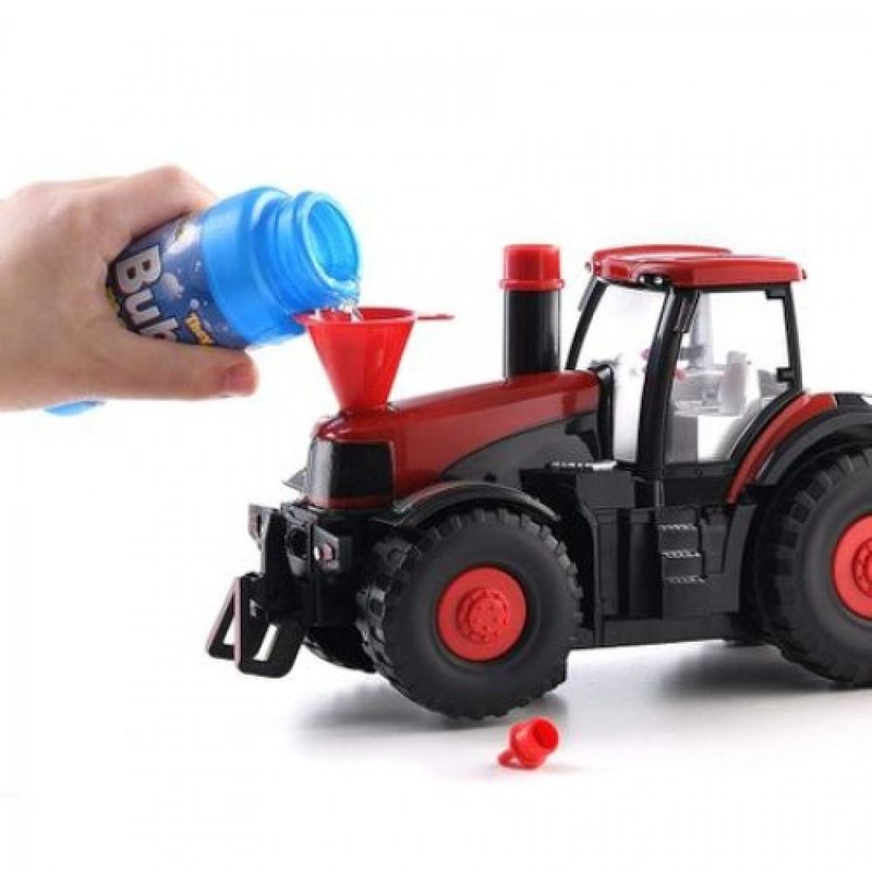 Jucarii, Copii si Bebe - Jucarii si jocuri - Jucarii & jocuri educative - Jucarii interactive - Jucarie de Facut Baloane de Sapun pentru Copii Tractoras cu remorca - Infinity.ro