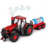 Jucarii, Copii si Bebe - Jucarii si jocuri - Jucarii & jocuri educative - Jucarii interactive - Jucarie de Facut Baloane de Sapun pentru Copii Tractoras cu remorca - Infinity.ro