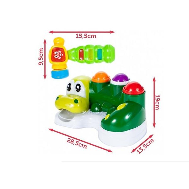 Jucarii, Copii si Bebe - Jucarii si jocuri - Jucarii bebelusi - Jucarii interactive bebelusi - Jucarie Interactiva Crocodilul cu Bile - Infinity.ro