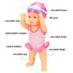 Jucarii, Copii si Bebe - Jucarii si jocuri - Papusi si accesorii - Papusi - Papusa bebelus care inoata Swimming Doll - Infinity.ro