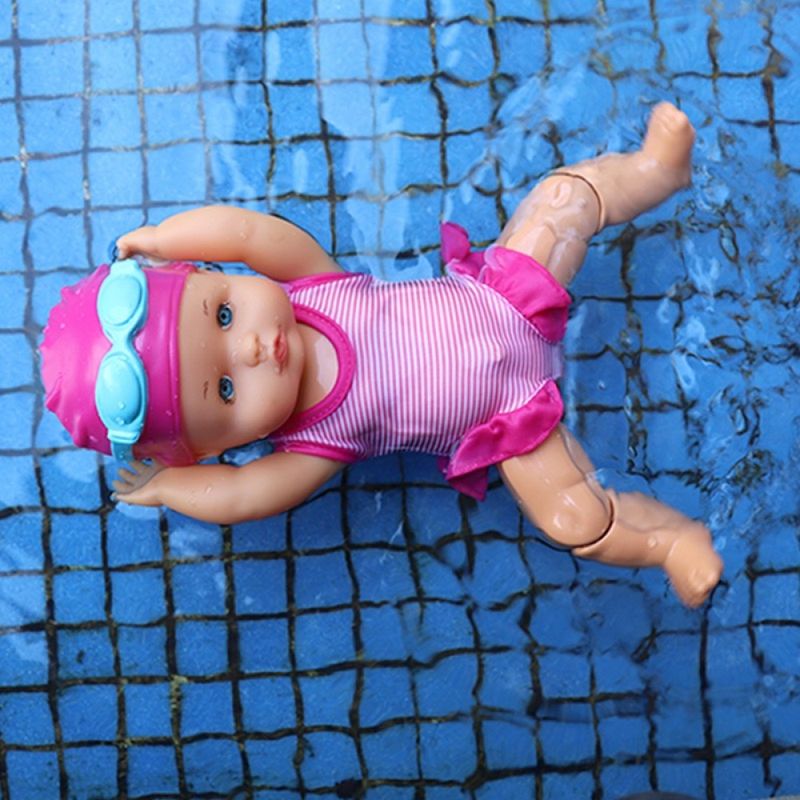 Jucarii, Copii si Bebe - Jucarii si jocuri - Papusi si accesorii - Papusi - Papusa bebelus care inoata Swimming Doll - Infinity.ro