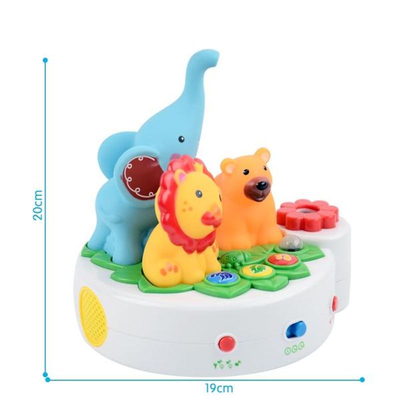 Casa si Gradina - Corpuri si surse de iluminat - Veioze si lampi - Lampi de veghe - Proiector muzical cu telecomanda Animal - Infinity.ro