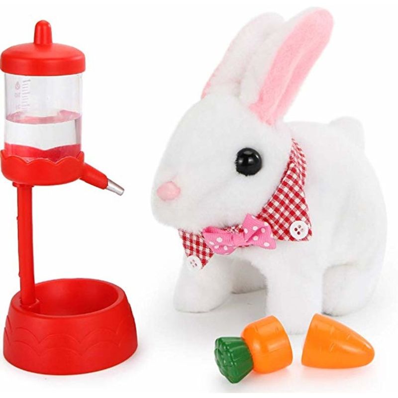 Jucarii, Copii si Bebe - Jucarii si jocuri - Jucarii de plus - Jucarie Interactiva pentru copii din plus Iepuras - Infinity.ro