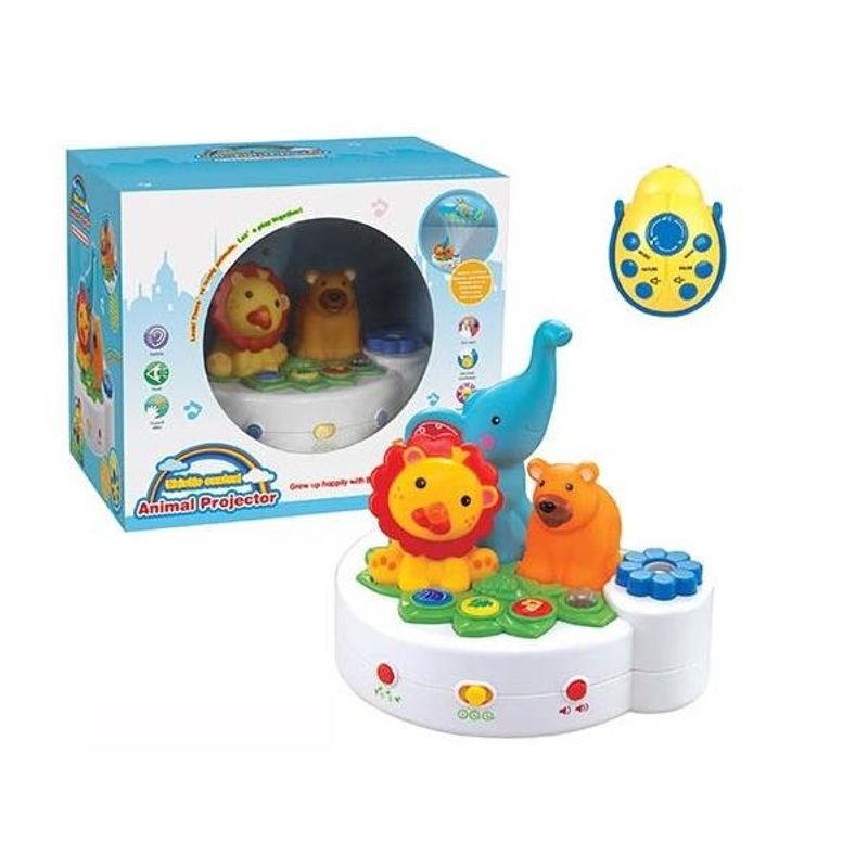 Casa si Gradina - Corpuri si surse de iluminat - Veioze si lampi - Lampi de veghe - Proiector muzical cu telecomanda Animal - Infinity.ro