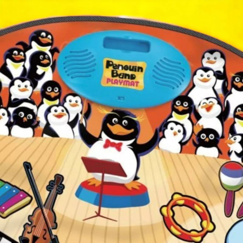 Jucarii, Copii si Bebe - Jucarii si jocuri - Jucarii & jocuri educative - Jucarii interactive - Covoras muzical Penguin Band - Infinity.ro