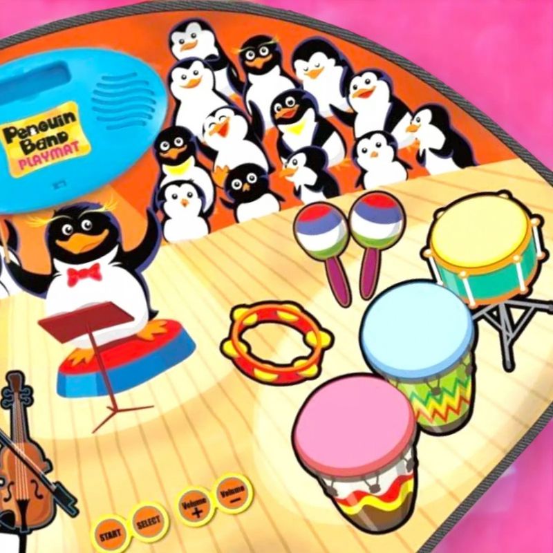 Jucarii, Copii si Bebe - Jucarii si jocuri - Jucarii & jocuri educative - Jucarii interactive - Covoras muzical Penguin Band - Infinity.ro