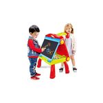 Jucarii, Copii si Bebe - Jucarii si jocuri - Jucarii & jocuri educative - Jocuri si jucarii educative - Set pentru baieti - masuta cu tablita dubla si proiector 4 in 1 - Infinity.ro
