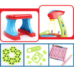 Jucarii, Copii si Bebe - Jucarii si jocuri - Jucarii & jocuri educative - Seturi pictura si desen - Birou cu proiector si scaunel pentru desen - Infinity.ro