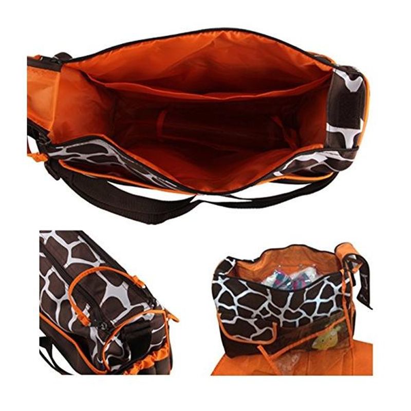 Jucarii, Copii si Bebe - Maternitate - Genti bebelusi - Geanta pentru mamici Girafa Orange - Infinity.ro