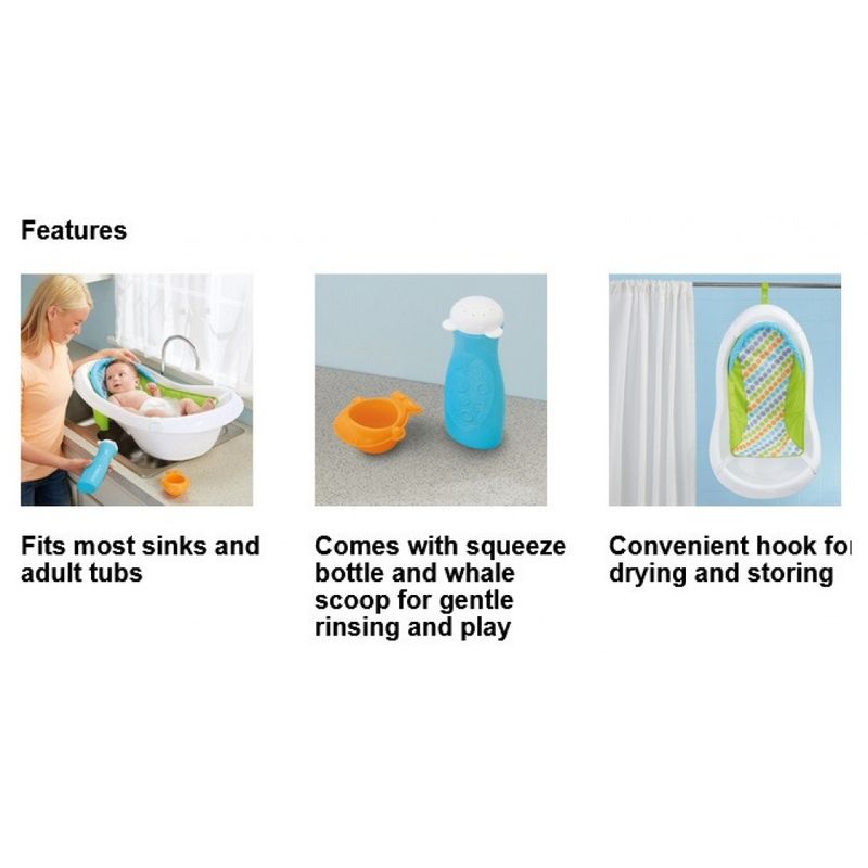 Jucarii, Copii si Bebe - Igiena si ingrijire - Baia bebelusului - Cadite bebe si accesorii baie - Cadita cu hamac detasabil si scaunel pentru bebelusi - Infinity.ro