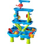 Jucarii, Copii si Bebe - Jucarii si jocuri - Jucarii de exterior - Jucarii pentru plaja si nisip - Masuta de nisip si apa cu accesorii etajata - Infinity.ro