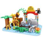 Casa si Gradina - Corpuri si surse de iluminat - Veioze si lampi - Lampi de veghe copii - Masuta educativa tip Lego Zoo - Infinity.ro
