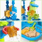 Jucarii, Copii si Bebe - Jucarii si jocuri - Jucarii de exterior - Jucarii pentru plaja si nisip - Masuta de nisip si apa cu accesorii etajata - Infinity.ro