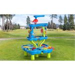 Jucarii, Copii si Bebe - Jucarii si jocuri - Jucarii de exterior - Jucarii pentru plaja si nisip - Masuta de nisip si apa cu accesorii etajata - Infinity.ro