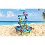 Jucarii, Copii si Bebe - Jucarii si jocuri - Jucarii de exterior - Jucarii pentru plaja si nisip - Masuta de nisip si apa cu accesorii etajata - Infinity.ro