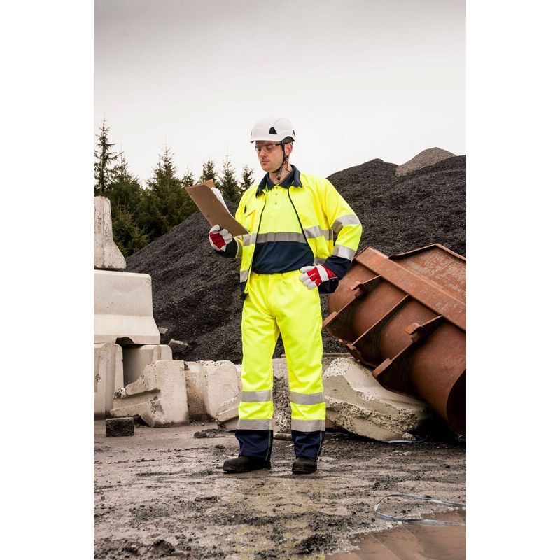 Casa si Gradina - Constructii - Echipamente de lucru - Imbracaminte protectia muncii - Jacheta de protectie Madrid HiVis Portwest-TX70 XXL Galben - Infinity.ro