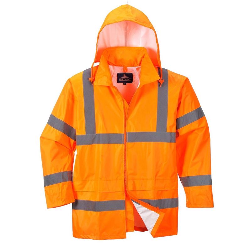 Casa si Gradina - Constructii - Echipamente de lucru - Imbracaminte protectia muncii - Jacheta de protectie impermeabila HiVis Portwest-H440 XXXL Portocaliu - Infinity.ro