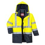 Casa si Gradina - Constructii - Echipamente de lucru - Imbracaminte protectia muncii - Jacheta de protectie impermeabila Bizflame HiVis Protectie Multipla-S779 XXXL Galben - Infinity.ro