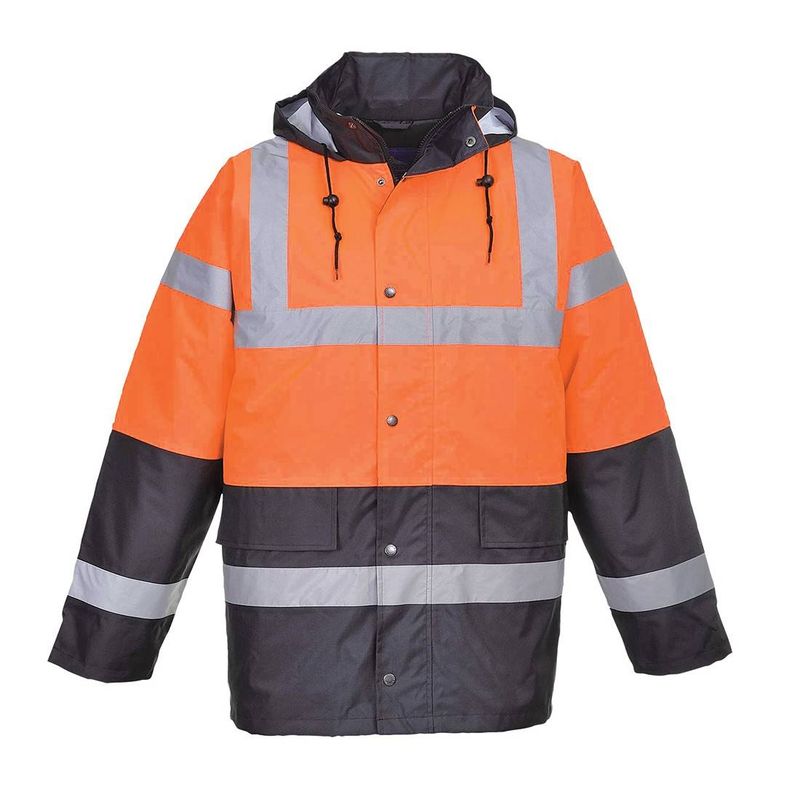 Casa si Gradina - Constructii - Echipamente de lucru - Imbracaminte protectia muncii - Jacheta de protectie Traffic HiVis Two Tone Portwest-S467 S Portocaliu - Infinity.ro