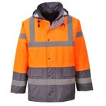 Casa si Gradina - Constructii - Echipamente de lucru - Imbracaminte protectia muncii - Jacheta de protectie Traffic HiVis Two Tone Portwest-S467 S Portocaliu - Infinity.ro