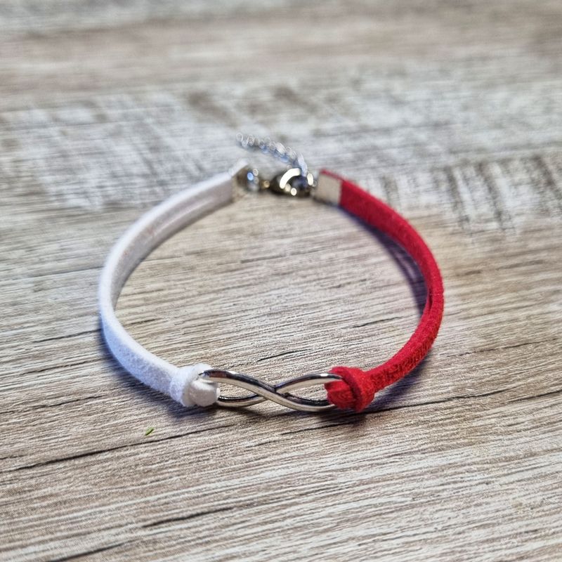 Market - Cadouri - Martisoare - Martisor Bratara Infinit, din piele intoarsa eco lucrata manual by Wild Bracelets - Infinity.ro