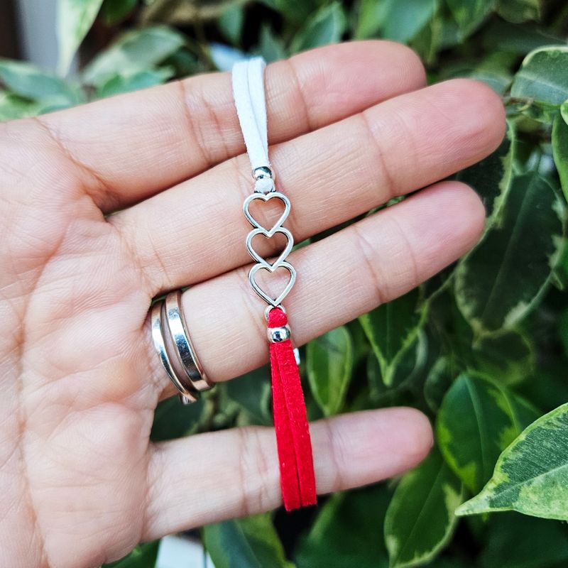 Market - Cadouri - Martisoare - Martisor Bratara 3 Inimioare, din piele intoarsa eco lucrata manual by Wild Bracelets - Infinity.ro