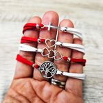 Market - Cadouri - Martisoare - Martisor Bratara Cruciulita, din piele intoarsa eco lucrata manual by Wild Bracelets - Infinity.ro