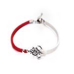 Market - Cadouri - Martisoare - Martisor Bratara Ancora cu Timona, din piele intoarsa eco lucrata manual by Wild Bracelets - Infinity.ro