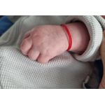 Fashion, accesorii si bijuterii - Copii - Accesorii copii - Bijuterii si ceasuri copii - Bratara Bebe reglabila rosie din snur de matase pentru nou nascuti si copii - Infinity.ro