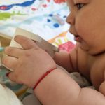 Fashion, accesorii si bijuterii - Copii - Accesorii copii - Bijuterii si ceasuri copii - Bratara Bebe reglabila rosie din snur de matase pentru nou nascuti si copii - Infinity.ro