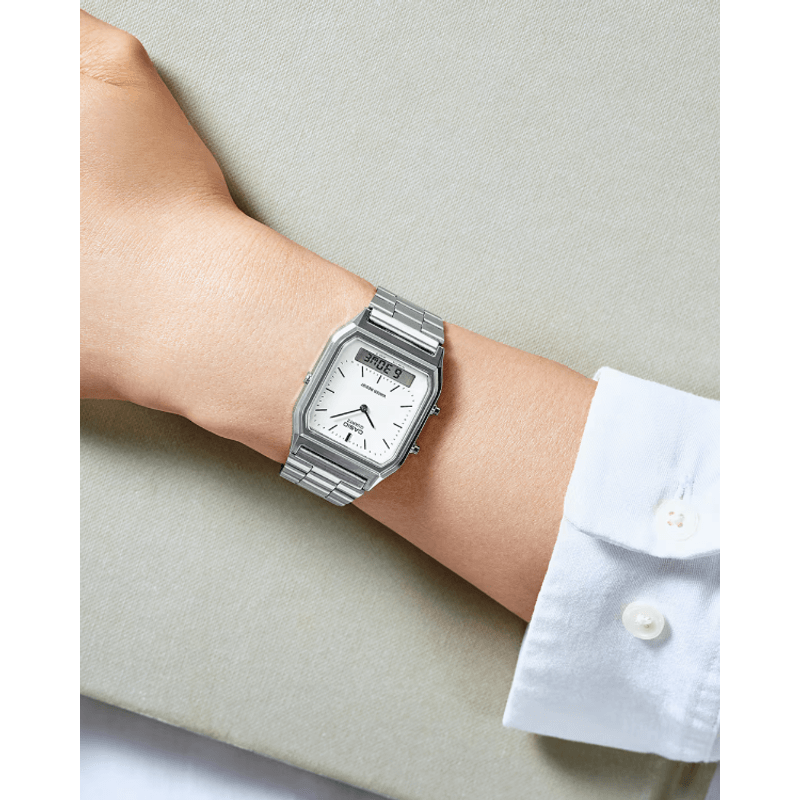 Fashion, accesorii si bijuterii - Barbati - Bijuterii barbati - Ceasuri barbati - Ceas Unisex Casio Collection AQ-230A-7DMQYES - Infinity.ro