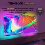 Casa si Gradina - Corpuri si surse de iluminat - Benzi LED - Banda LED RGBIC inteligenta cu Sincronizare, Camera HD cu Senzor de culoare Control prin Aplicatie TV 55-65 inch - Infinity.ro