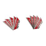 Carti si Birotica - Birotica - Accesorii de birou - Foarfece si cuttere - 7556.1T-BIM Set 10 lame trapezoidale Bi-Metal cod 902777 - Infinity.ro