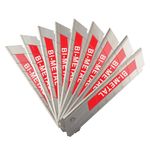 Carti si Birotica - Birotica - Accesorii de birou - Foarfece si cuttere - 7556.1-BIM Set 10 lame de cutter Bi-Metal 18 mm cod 902776 - Infinity.ro