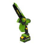 Casa si Gradina - Gradinarit si plante - Utilaje gradina - Fierastraie cu lant - Mini Fierastrau cu Lant si Acumulator PPBS-84 PARTNERPRO, Brushless, 21V / 4Ah, Indicator sarcina - Infinity.ro