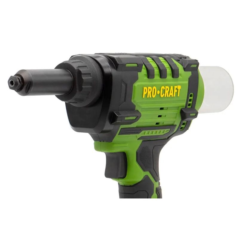 Casa si Gradina - Constructii - Scule electrice si accesorii - Masini de gaurit si insurubat - Masina de nituit nituri-pop cu 2 acumulatori 2 Ah si incarcator PROCRAFT PRG20 - Infinity.ro