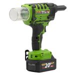 Casa si Gradina - Constructii - Scule electrice si accesorii - Masini de gaurit si insurubat - Masina de nituit nituri-pop cu 2 acumulatori 2 Ah si incarcator PROCRAFT PRG20 - Infinity.ro