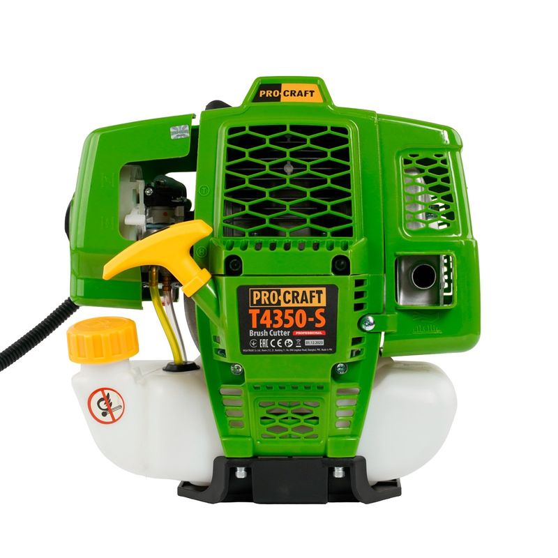 Casa si Gradina - Gradinarit si plante - Utilaje gradina - Coase electrice si motocoase - Motocoasa de mana pe benzina PROCRAFT T4350-S 52 cm³,9000 rot/min - Infinity.ro